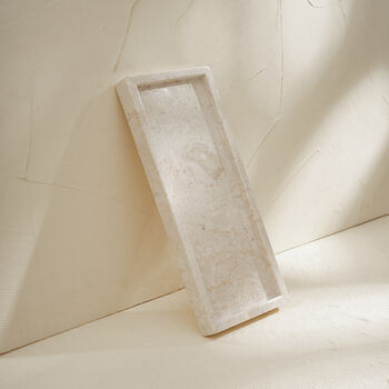 Rectangular Marble Styling Tray, 2 of 3
