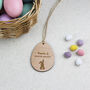Personalised Engraved Easter Basket Tag, thumbnail 4 of 7