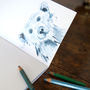 Inky Polar Bear Notebook, thumbnail 6 of 6