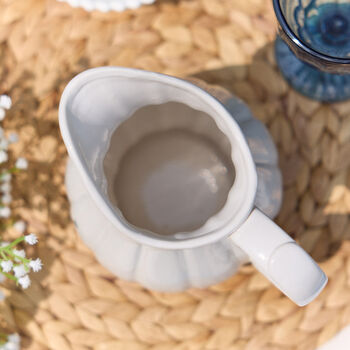 Personalised Littondale Ivory Ceramic Jug Vase, 5 of 11