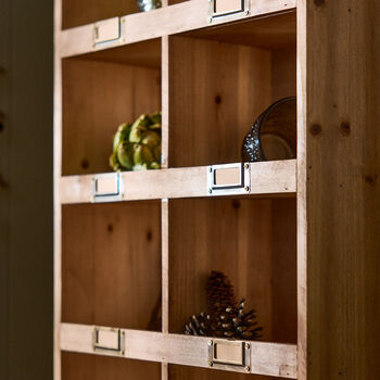Apothecary Style Wooden Shelf, 3 of 4