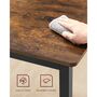 Brown Dining Table Industrial Kitchen Table Room Desk, thumbnail 5 of 7
