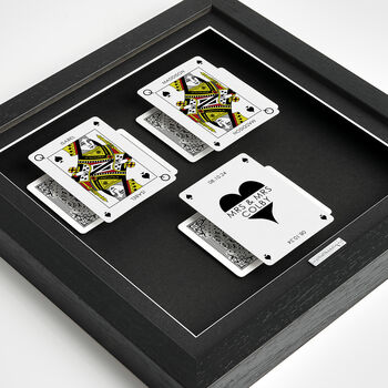 The Perfect Hand Queen And Queen Personalised Gift Frame, 5 of 12