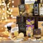 Fireside Feast Wicker Basket Hamper, thumbnail 3 of 5