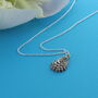 Detailed Oyster Charm Necklace, thumbnail 1 of 2