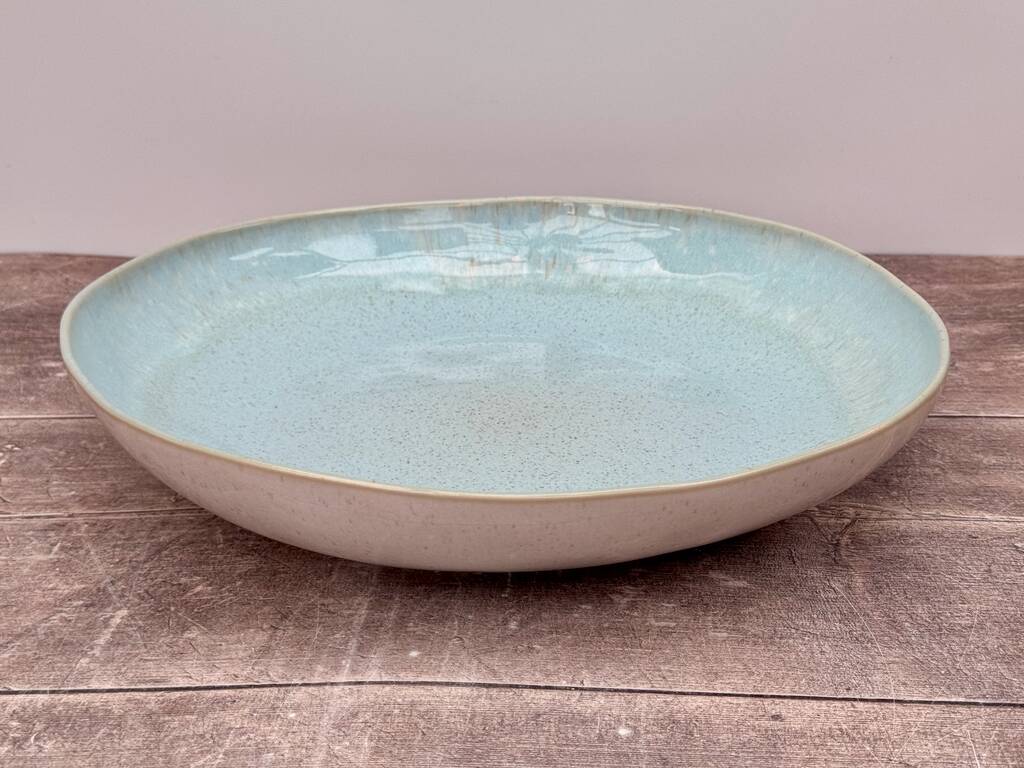 Sea Blue Large Serving Bowl, 37cm, 1 of 3