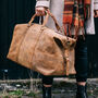 Classic Leather Duffle Bag, thumbnail 1 of 12