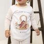 Children's Personalised Beige Farm Birthday Pyjamas, thumbnail 1 of 12