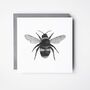 Cephei The Bee Luxury Blank Greeting Card, thumbnail 1 of 3