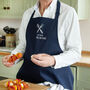 Personalised Embroidered BBQ King Apron, thumbnail 3 of 6