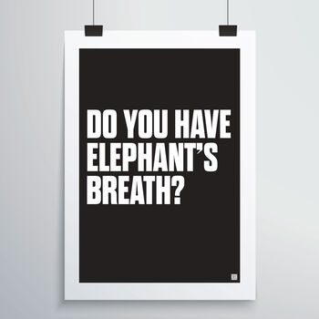 Elephant's Breath Print, 4 of 4