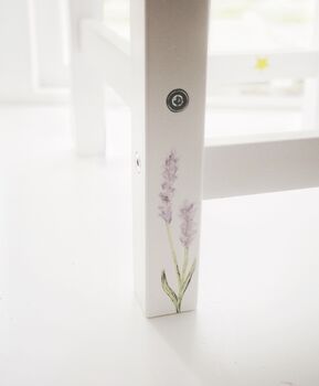 Floral Custom Painted Children's Chair, 11 of 11