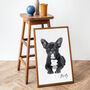 Personalised Watercolour Pet Portrait, thumbnail 5 of 8
