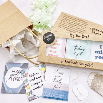 I Miss You Tea Gift Set | Missing You Gifts, 5 of 12