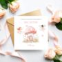 Big Sister Fairy Card, New Sister Announcement, New Baby, thumbnail 1 of 2