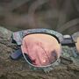 Seashell Sunglasses Half Frame With Gold Lens, thumbnail 6 of 12