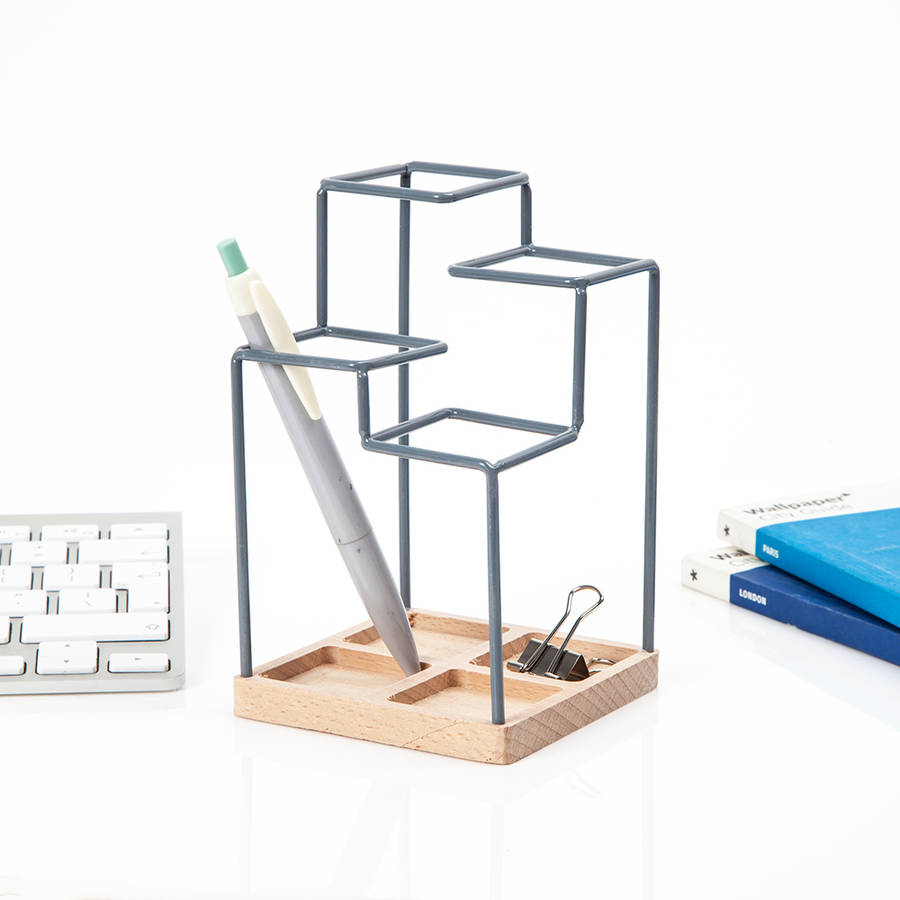 sketch desk tidy by block design | notonthehighstreet.com
