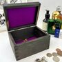 Personalised Wooden Onyx Cufflink Box, thumbnail 8 of 9