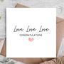 New Marriage Card | Just Married | Wedding Card, thumbnail 1 of 3