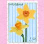 Narcissus | Daffodil Floral Stamp Print, thumbnail 4 of 5