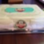 Peppermint And Cookie Brownie Slab Floss Cake Traybake, thumbnail 2 of 4