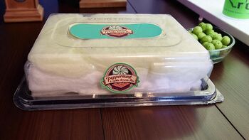 Peppermint And Cookie Brownie Slab Floss Cake Traybake, 2 of 4