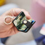 Personalised Leather Eight Photo Mini Book Keyring With Hot Stamped Initials, Name Or Date, thumbnail 10 of 12