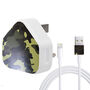 Green Camo Charger And Cable Sticker, thumbnail 2 of 3
