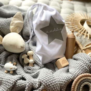 Personalised Star Toy Storage Bag, 2 of 8