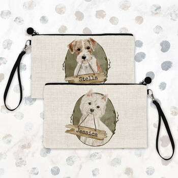 Custom Dog Lover Cosmetic Bag, 3 of 11