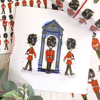 Queens Guard Luxury Gift Wrap, Wrapping Paper, 6 of 8