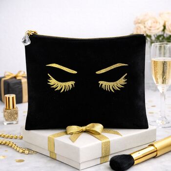 Lashes Velvet Feel Make Up Gift For Her Bag, 2 of 12