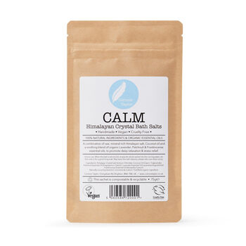 Calm Vegan Organic Himalayan Bath Salts, 6 of 8