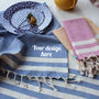 Personalised Tea Towels And Tablecloths, Eid Gift, thumbnail 5 of 11
