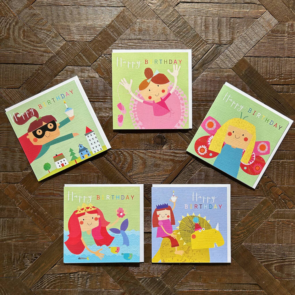 Girly Birthday Card Pack, 1 of 6