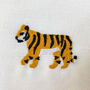 Children's Safari Embroidered Oblong Nursery Cushion, thumbnail 5 of 5