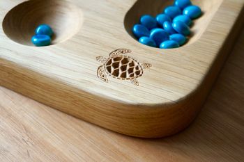 Personalised Wooden Mancala Board, 3 of 12