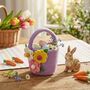 Handmade Felt Eggcellent Easter Buckets Decoration, thumbnail 3 of 5