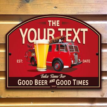 The Fire Engine Bar Sign, 10 of 12