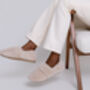 Snug Toes Ivory Women's Heated Slippers With Heatpads, thumbnail 6 of 6