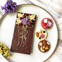Artisan Chocolate Bar 'The Flower Hat Lady' Gift, thumbnail 4 of 8