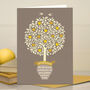 Golden Wedding Anniversary Card ‘Tree Of Love’, thumbnail 1 of 4