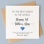 Personalised Father's Day Card For Dad / Grandad, thumbnail 2 of 6