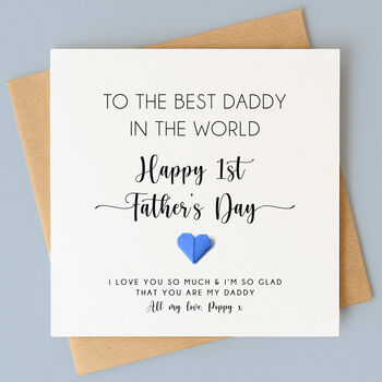 Personalised Father's Day Card For Dad / Grandad, 2 of 6