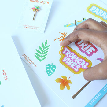 Tropical Paradise Sticker Sheet, 2 of 4