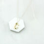 Sterling Silver Crystal Initial Letter Necklace, thumbnail 6 of 12