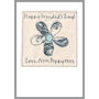 Personalised Blue Flower Birthday Card For Her, thumbnail 11 of 12