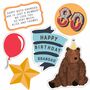 Personalised Happy Birthday Magnets Letterbox Card, thumbnail 4 of 8