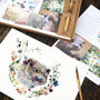 Otter And Wildflower Wreath Online Drawing Workshop, thumbnail 8 of 8