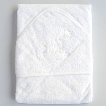 Personalised Baby Boy Hooded Towels, 6 of 8
